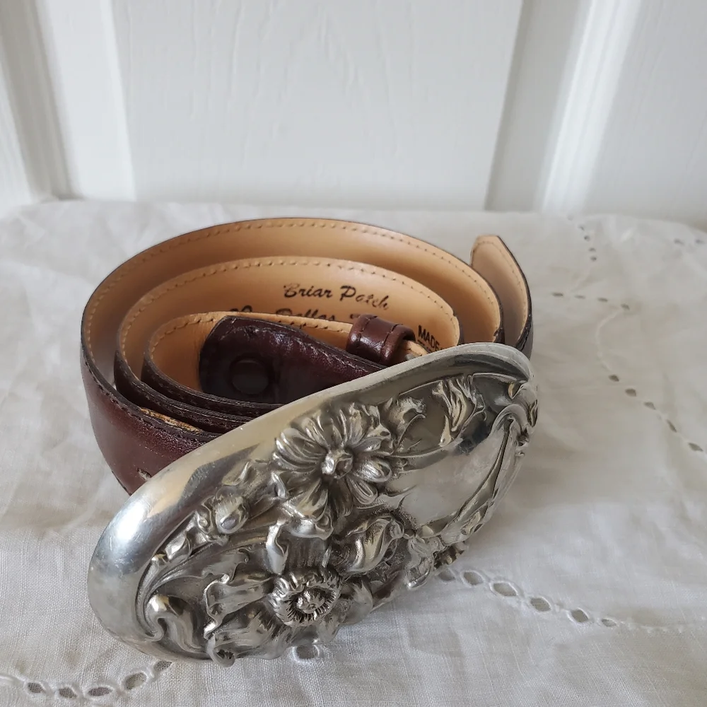 Vintage Art Nouveau Belt Buckle